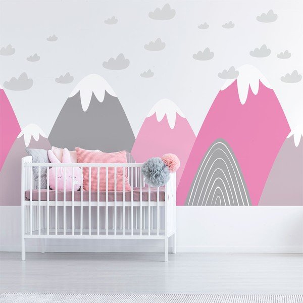 Autocolant Ambiance Scandinavian Giant Mountains Elika-image-1