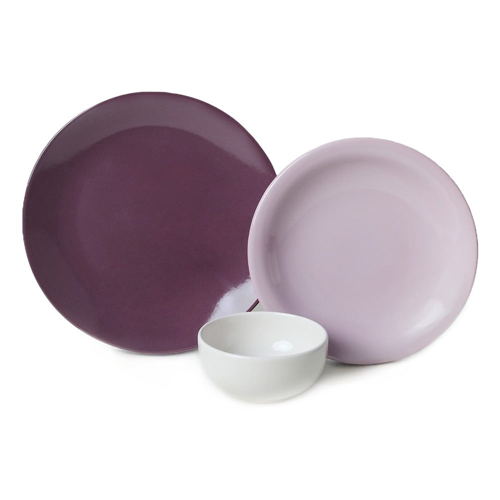 Serviciu de masă 18 buc. din ceramică – Hermia