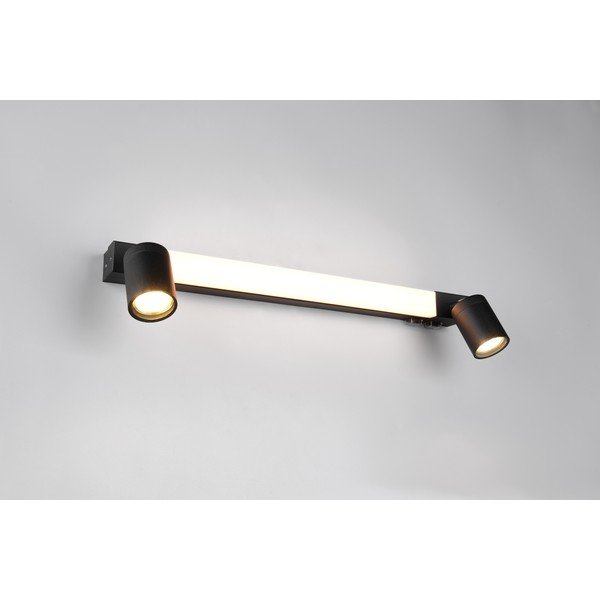 Aplică de perete negru-mat LED Enrico – Trio-image-3