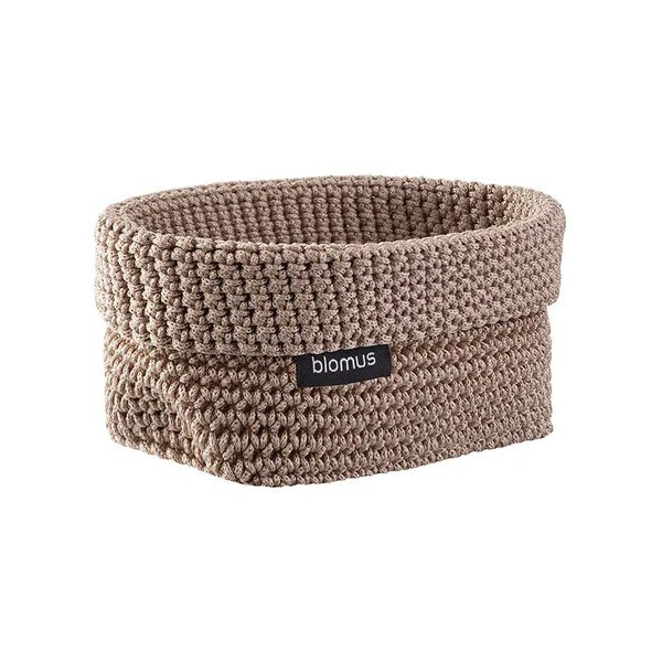 Coș de depozitare pentru baie din material textil 15x10x9 cm Tela M – Blomus