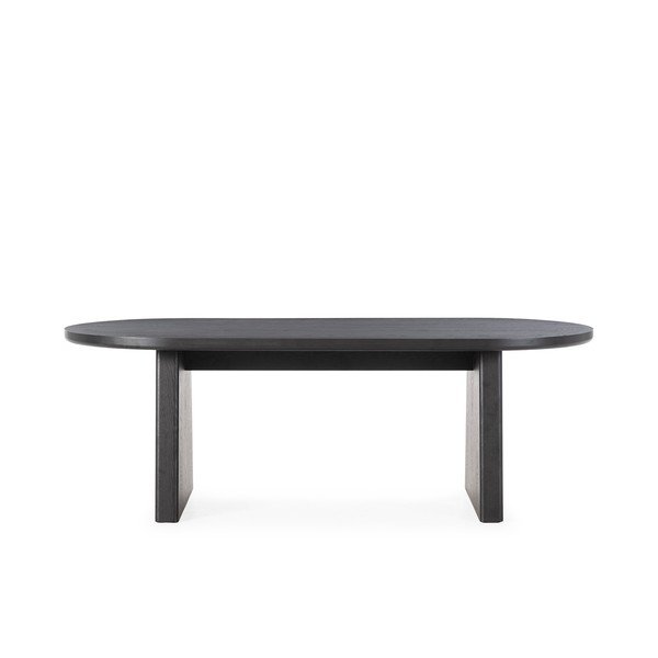 Masă de dining cu aspect de lemn de frasin 100x200 cm Blair – MOME-image-3