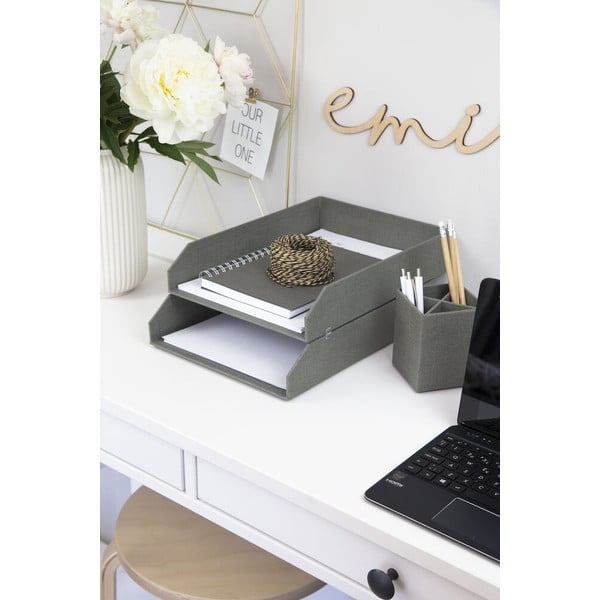 Organizatoare pentru documente 2 buc. din carton Hakan – Bigso Box of Sweden-image-2