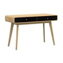 Birou cu aspect de lemn de stejar 50x120 cm Cassie - Støraa