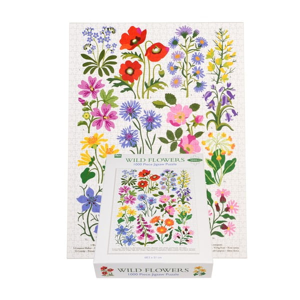 Puzzle (număr de piese 1000) Wild Flowers – Rex London