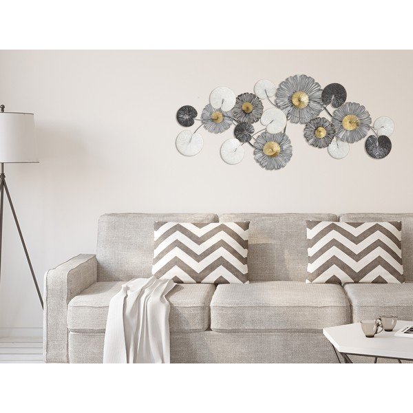 Decorațiune metalică pentru perete Mauro Ferretti Troby, 143 x 64cm-image-1