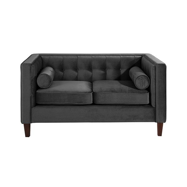 Canapea Max Winzer Jeronimo, negru, 154 cm