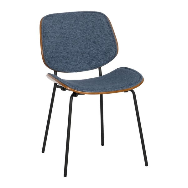 Scaune de dining albastre 2 buc. Elio – Ixia