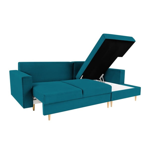 Colțar extensibil cu șezlong pe partea dreaptă Mazzini Sofas Iris-image-1