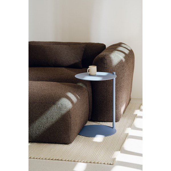 Măsuță auxiliară rotundă din oțel 41x40 cm Ande – noo.ma-image-1