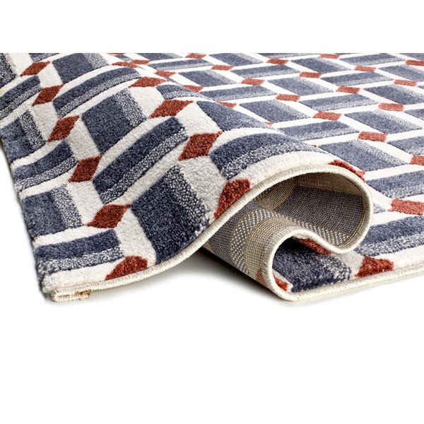 Covor albastru 200x290 cm Amara – Universal-image-4