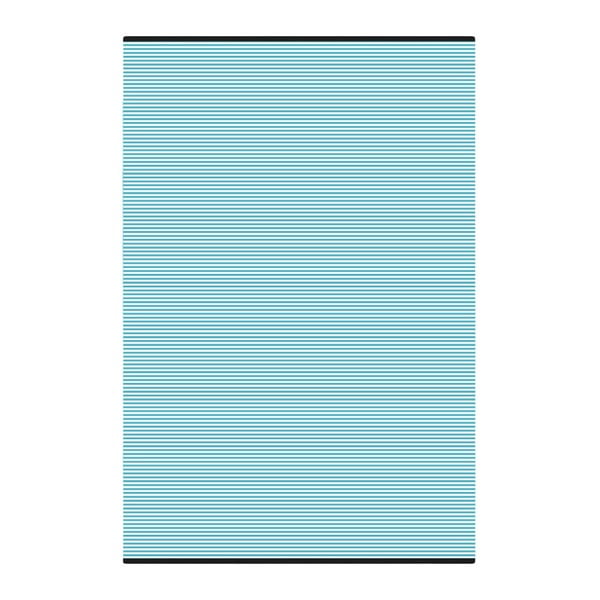 Covor reversibil potrivit și pentru exterior Green Decore Farah, 150 x 240 cm, alb - albastru