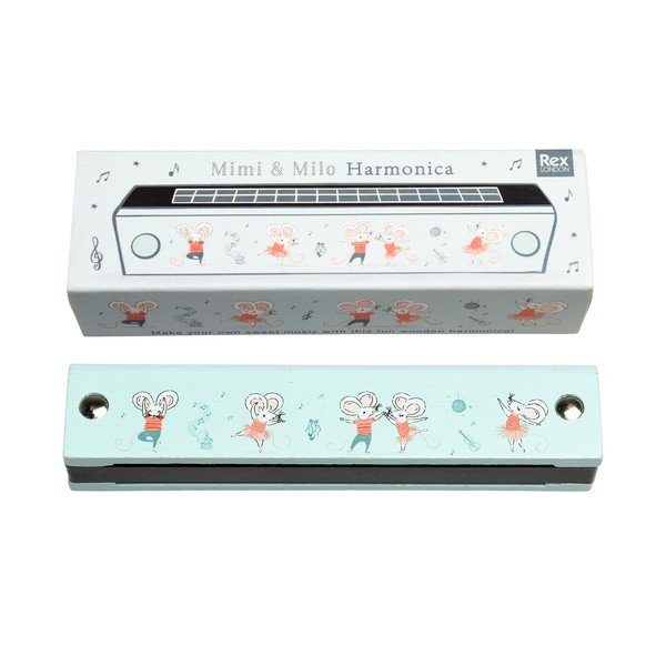 Jucărie muzicală Harmonica Mimi and Milo – Rex London-image-3