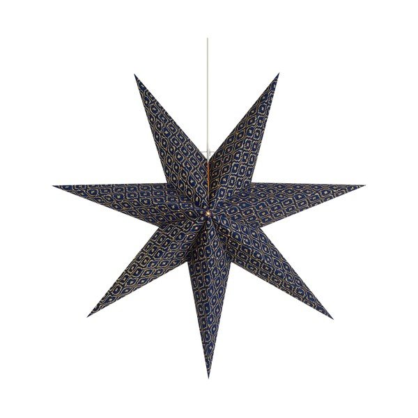 Decorațiune luminoasă de Crăciun albastru-închis suspendată Baroque – Markslöjd