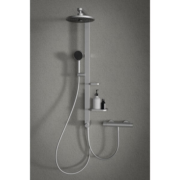 Cap de duș argintiu mat din plastic ALU+ – Ideal Standard-image-2