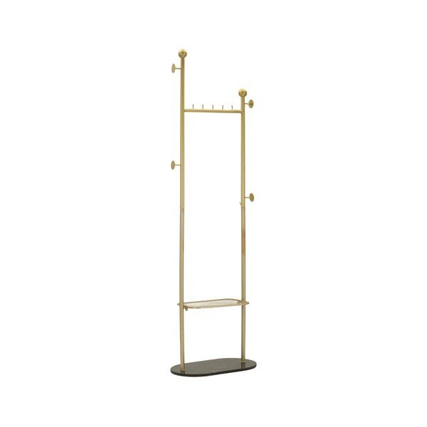 Cuier auriu din metal 48x178 cm Olaf – Mauro Ferretti