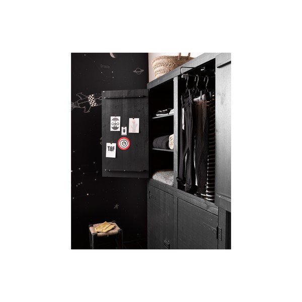 Dulap oentru dressing vtwonen Bunk, negru-image-3
