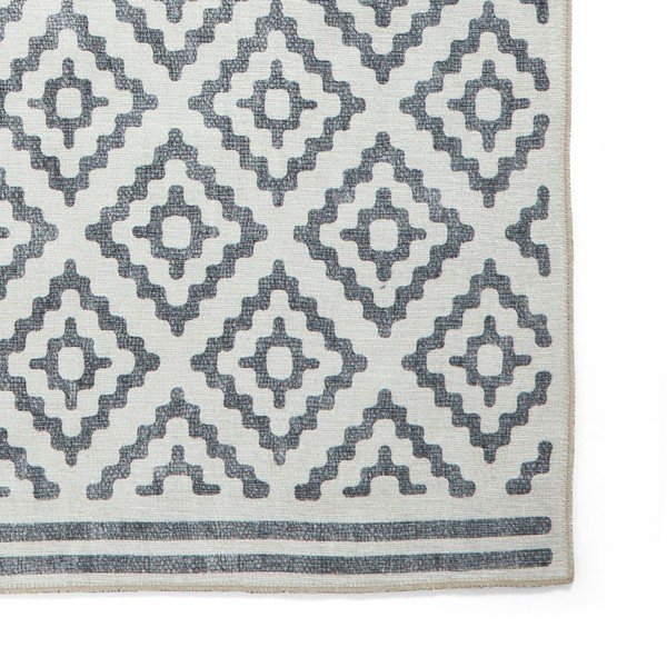 Covor tip traversă gri lavabil 76x230 cm Coral Grey – Think Rugs-image-4