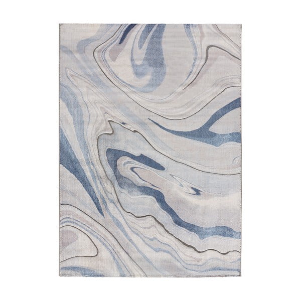 Covor Universal Sylvia, 80 x 150 cm, gri - albastru