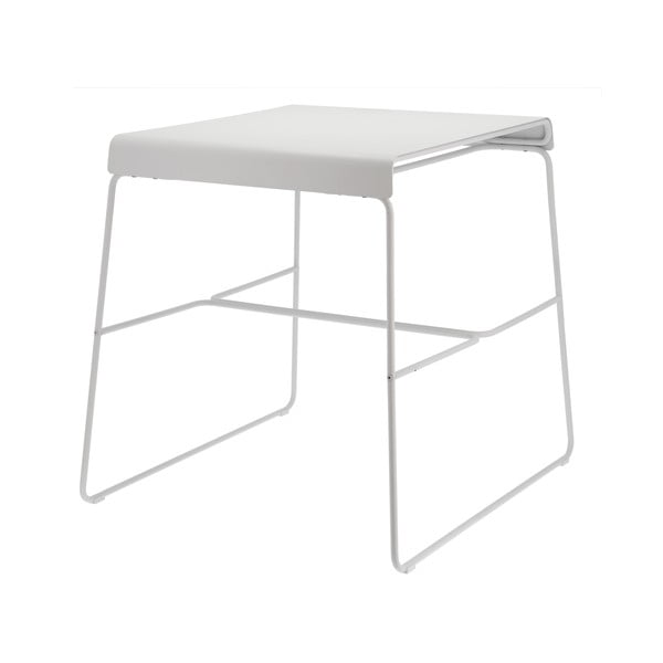 Masă de dining albă din metal 58x75 cm A-Café – Zone-image-2