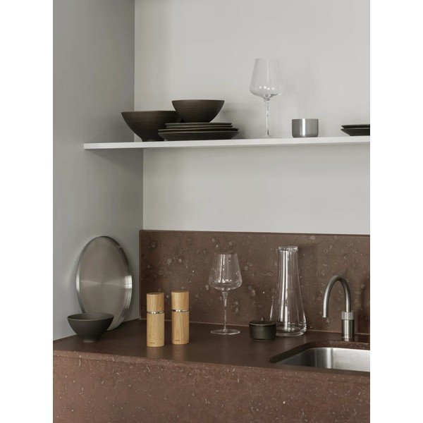 Farfurie maro închis pentru desert  din ceramică ø 21 cm Kumi – Blomus-image-3