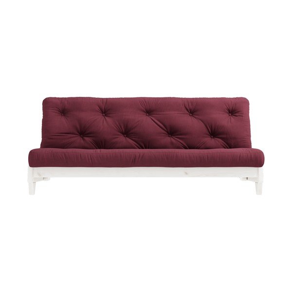 Canapea variabilă Karup Design Fresh White/Bordeaux