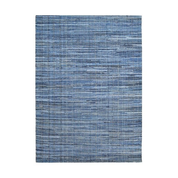 Covor bumbac The Rug Republic Harris, 230 x 160 cm, albastru