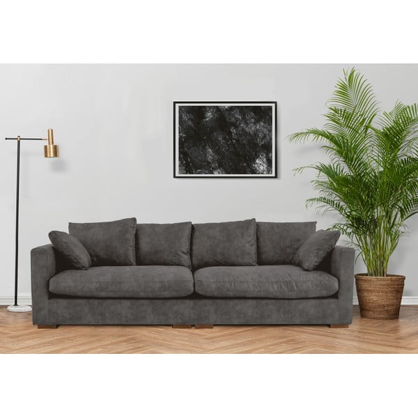 Canapea gri antracit 266 cm Comfy – Scandic-image-1