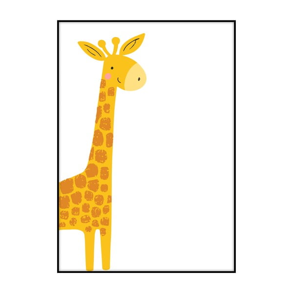 Poster Imagioo Sweet Giraffe, 40 x 30 cm