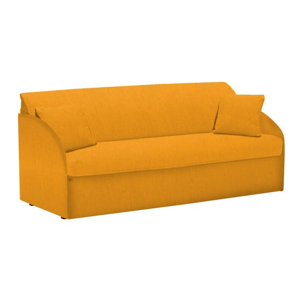 Canapea extensibilă cu 3 locuri 13Casa Amigos, galben