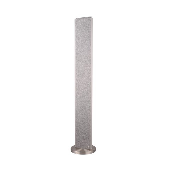 Lampadar gri LED cu control vocal/cu control prin aplicații mobile cu abajur textil (înălțime 180 cm) Cicara – CINQUE-image-2