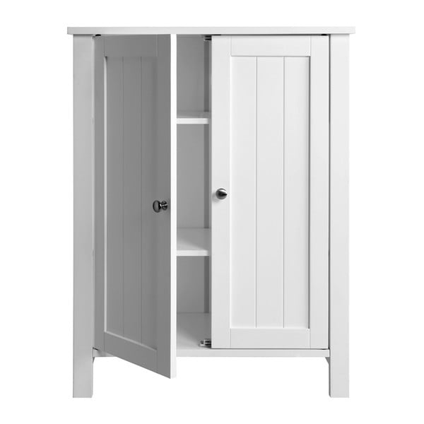 Dulap de baie cu uși Songmics, lățime 60 cm, alb-image-2