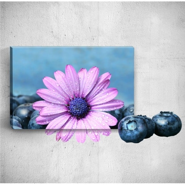 Tablou de perete 3D Mosticx Flower With Berries, 40 x 60 cm
