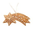 Ornament de Crăciun din ceramică 9 cm Gingerbread Comet – Dakls