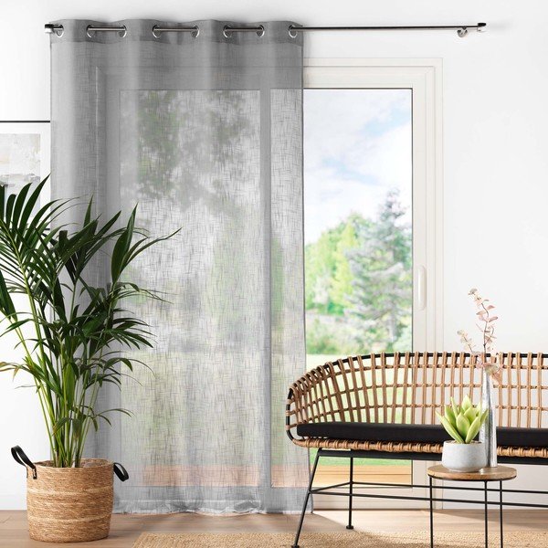 Perdea gri 140x280 cm Haltona – douceur d'intérieur-image-4