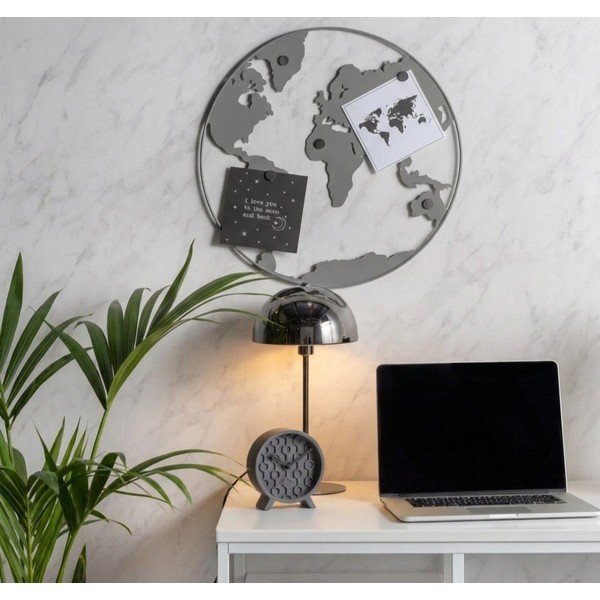 Avizier magnetic World Map – PT LIVING-image-1