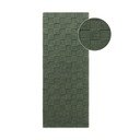 Covor tip traversă verde închis țesut manual din lână 80x200 cm Scala – Villeroy&Boch