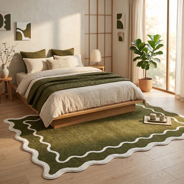 Covor verde închis 160x230 cm Dolce – ESTE-image-3