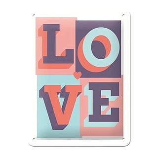Placă decorativă de perete Postershop Love
