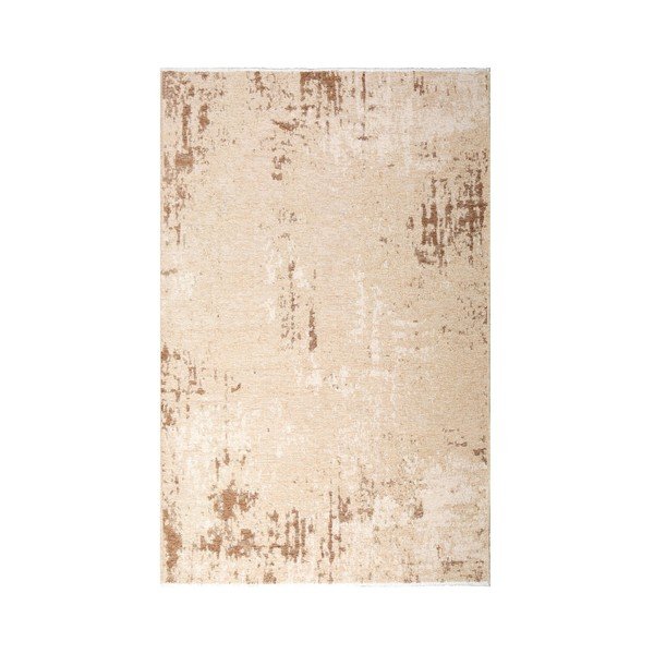 Covor reversibil Vitaus Dinah, 77 x 200 cm, bej - maro -image-3