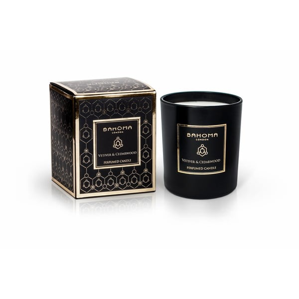 Lumânare parfumată în cutie cu aromă de cuișoare și salvie sclarea Bahoma London Perio