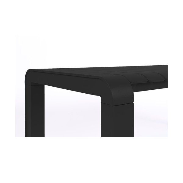 Bancă de grădină neagră din metal Vondel – Zuiver-image-4