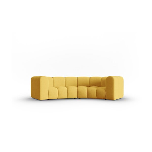 Canapea galbenă 322 cm Lupine – Micadoni Home