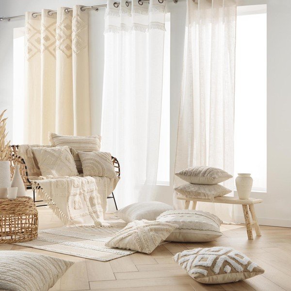 Pernă decorativă din bumbac 60x60 cm Atlas – douceur d'intérieur-image-2