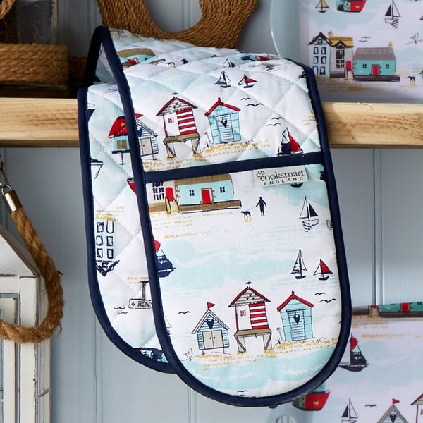 Suport dublu din bumbac Cooksmart ® Beside The Seaside-image-1