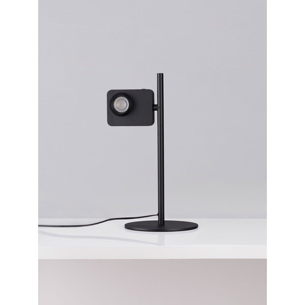 Veioză neagră LED cu structură flexibilă/cu intensitate reglabilă din aluminiu (înălțime 46 cm) Kedros – Nova Luce-image-3