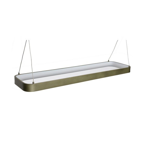 Lustră verde LED cu intensitate reglabilă Tube – Hübsch