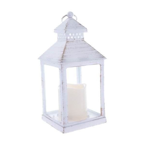 Felinar cu LED alb cu baterii (înălțime 20 cm) – Dakls-image-1