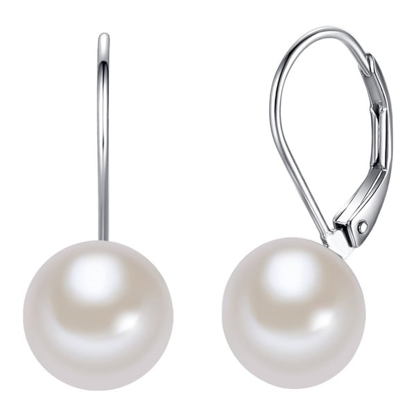 Cercei cu perlă albă Chakra Pearls Kiek