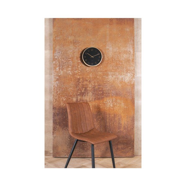 Ceas de perete Karlsson Elegance, negru-image-4