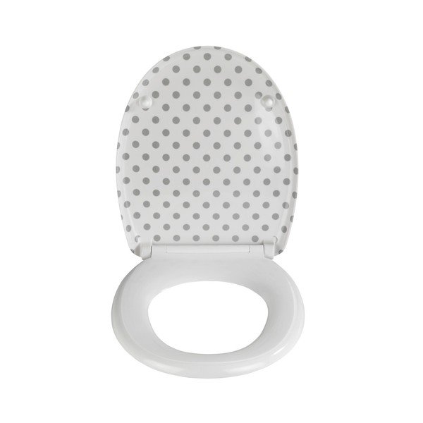 Capac WC cu închidere lentă Wenko Punto, 45 x 38 cm-image-2